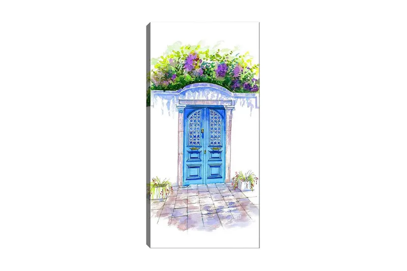 Canvastavla DKY Buildings & Cityscapes Flerfärgad, 50x120 cm