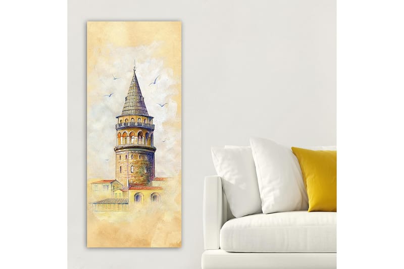 CANVASTAVLA DKY Cities & Countries Flerfärgad 50x120 cm - Inredning & dekor - Tavlor & konst - Canvastavla