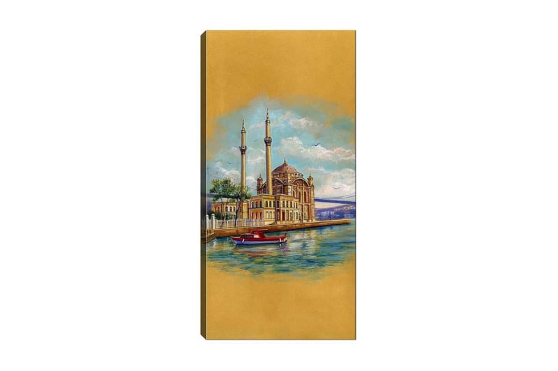 CANVASTAVLA DKY Cities & Countries Flerfärgad 50x120 cm - Inredning & dekor - Tavlor & konst - Canvastavla