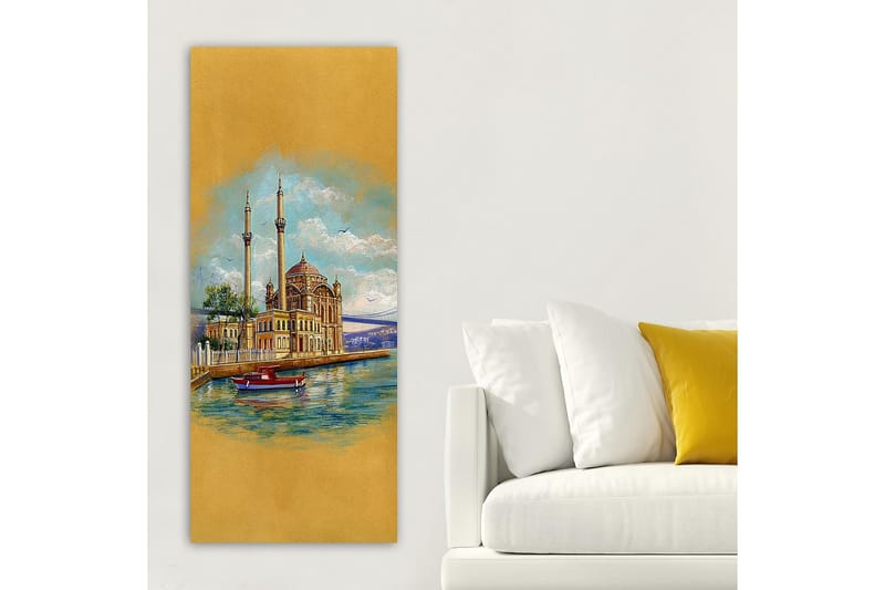 CANVASTAVLA DKY Cities & Countries Flerfärgad 50x120 cm - Inredning & dekor - Tavlor & konst - Canvastavla