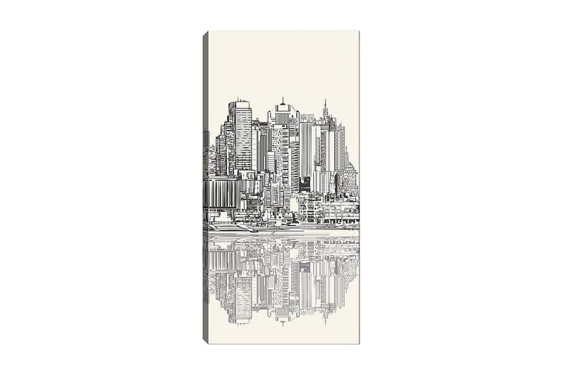 CANVASTAVLA DKY Cities & Countries Flerfärgad 50x120 cm - Inredning & dekor - Tavlor & konst - Canvastavla