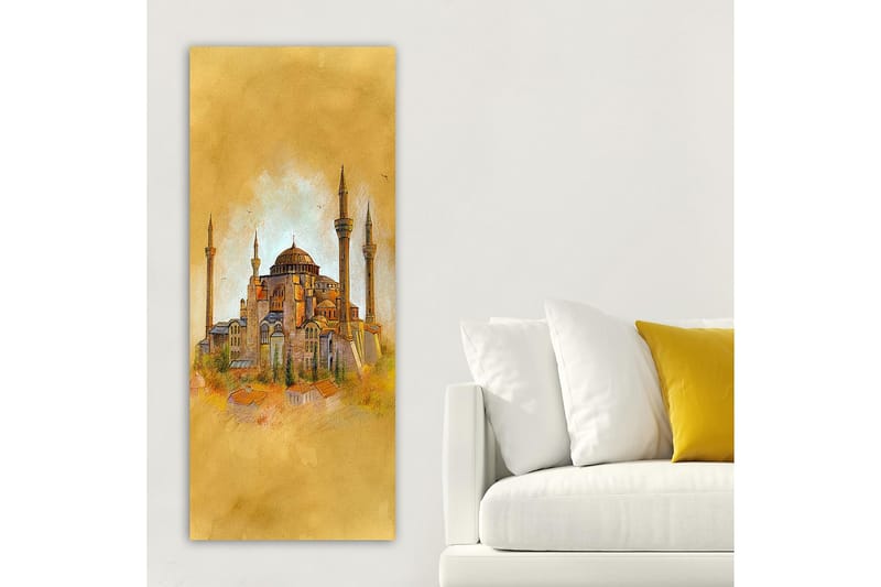CANVASTAVLA DKY Cities & Countries Flerfärgad 50x120 cm - Inredning & dekor - Tavlor & konst - Canvastavla