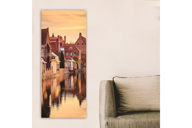 CANVASTAVLA DKY Cities & Countries Flerfärgad 50x120 cm - Inredning & dekor - Tavlor & konst - Canvastavla