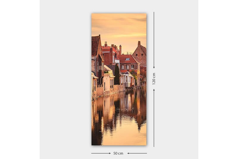 CANVASTAVLA DKY Cities & Countries Flerfärgad 50x120 cm - Inredning & dekor - Tavlor & konst - Canvastavla