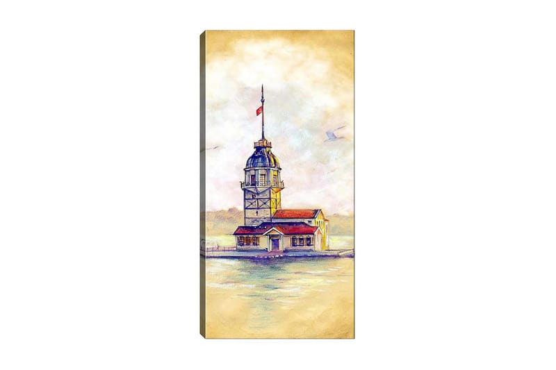 CANVASTAVLA DKY Cities & Countries Flerfärgad 50x120 cm - Inredning & dekor - Tavlor & konst - Canvastavla