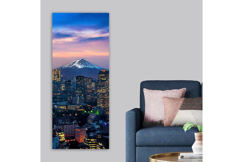CANVASTAVLA DKY Cities & Countries Flerfärgad 50x120 cm - Inredning & dekor - Tavlor & konst - Canvastavla