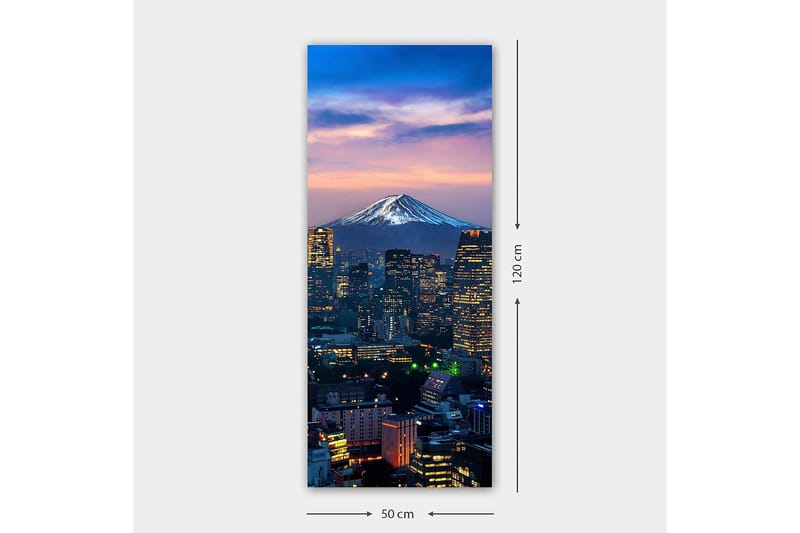 CANVASTAVLA DKY Cities & Countries Flerfärgad 50x120 cm - Inredning & dekor - Tavlor & konst - Canvastavla