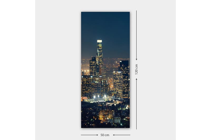 CANVASTAVLA DKY Cities & Countries Flerfärgad 50x120 cm - Inredning & dekor - Tavlor & konst - Canvastavla