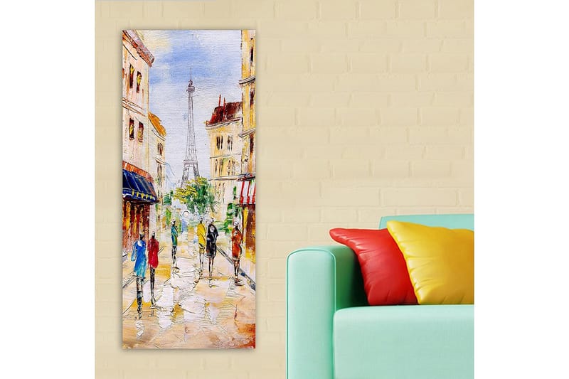 CANVASTAVLA DKY Cities & Countries Flerfärgad 50x120 cm - Inredning & dekor - Tavlor & konst - Canvastavla
