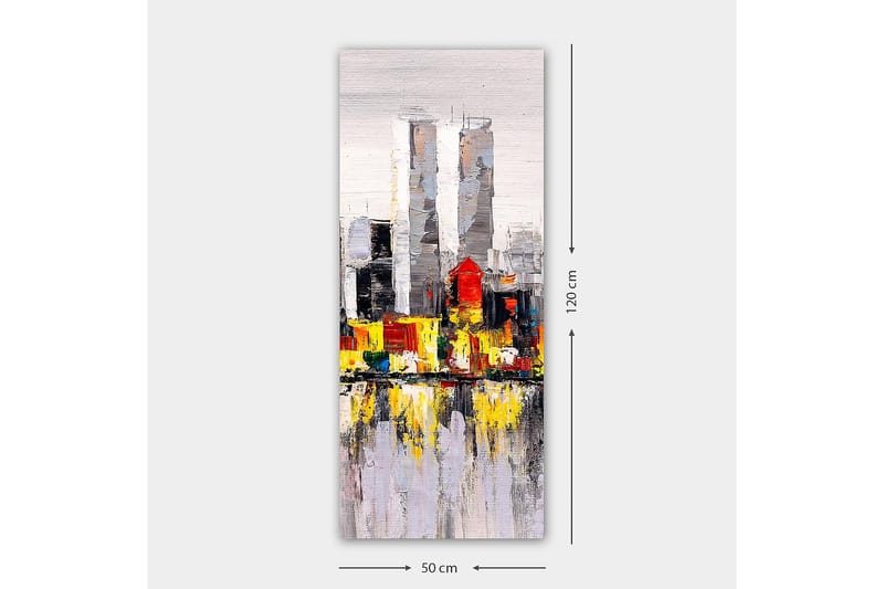 CANVASTAVLA DKY Cities & Countries Flerfärgad 50x120 cm - Inredning & dekor - Tavlor & konst - Canvastavla