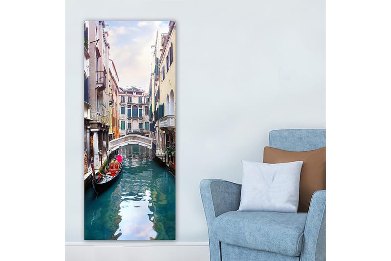CANVASTAVLA DKY Cities & Countries Flerfärgad 50x120 cm - Inredning & dekor - Tavlor & konst - Canvastavla