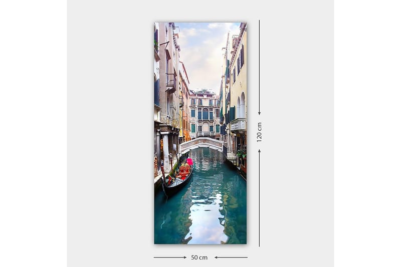 CANVASTAVLA DKY Cities & Countries Flerfärgad 50x120 cm - Inredning & dekor - Tavlor & konst - Canvastavla