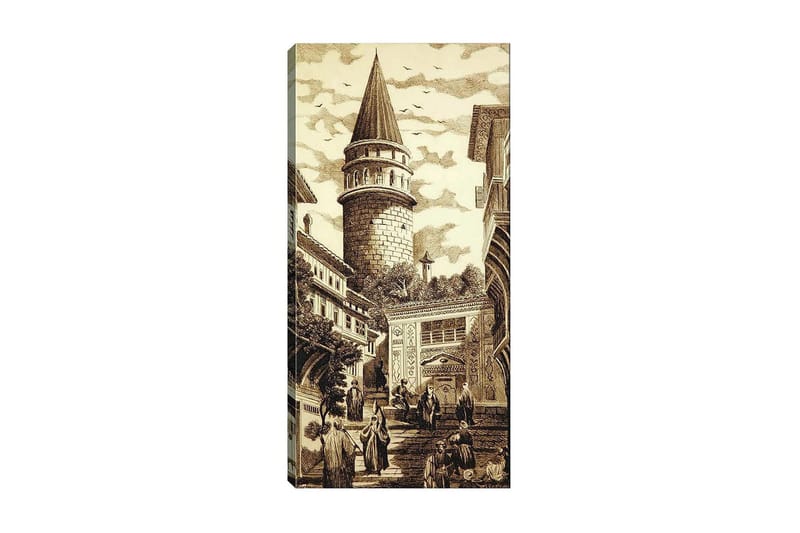 CANVASTAVLA DKY Cities & Countries Flerfärgad 50x120 cm - Inredning & dekor - Tavlor & konst - Canvastavla