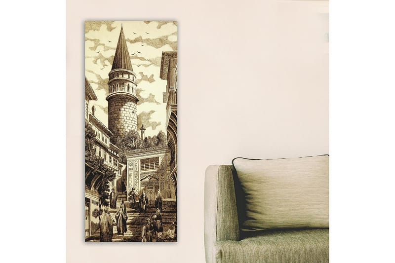 CANVASTAVLA DKY Cities & Countries Flerfärgad 50x120 cm - Inredning & dekor - Tavlor & konst - Canvastavla
