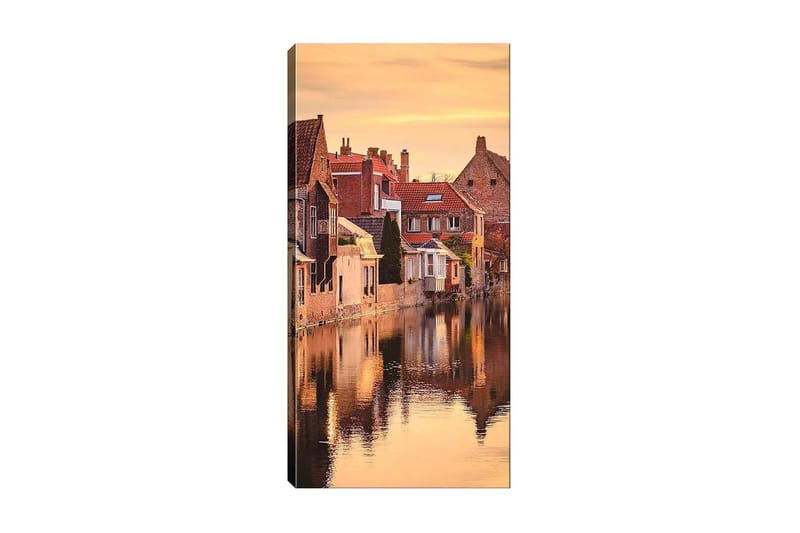 Canvastavla DKY Cities & Countries Flerfärgad - 50x120 cm - Inredning & dekor - Tavlor & konst - Canvastavla