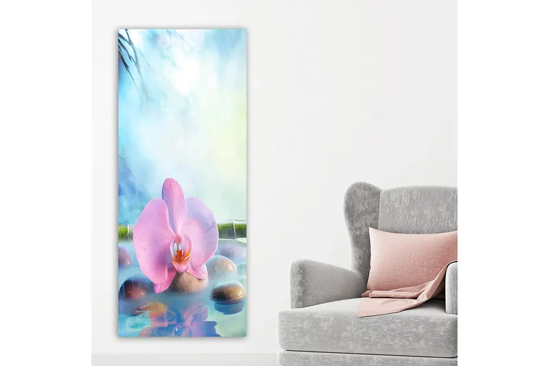 Canvastavla DKY Floral & Botanical Flerfärgad - 50x120 cm - Inredning & dekor - Tavlor & konst - Canvastavla