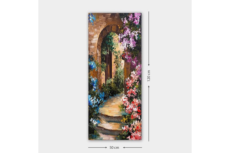 CANVASTAVLA DKY Floral & Botanical Flerfärgad 50x120 cm - Inredning & dekor - Tavlor & konst - Canvastavla