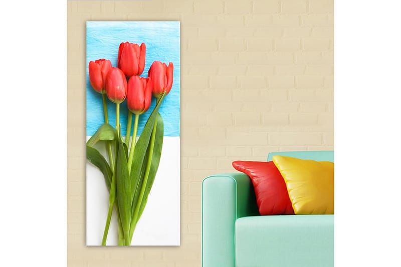 CANVASTAVLA DKY Floral & Botanical Flerfärgad 50x120 cm - Inredning & dekor - Tavlor & konst - Canvastavla