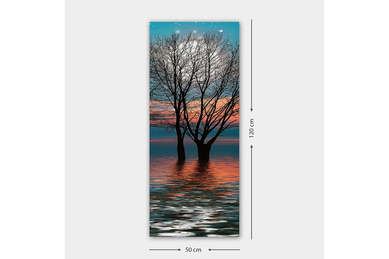 CANVASTAVLA DKY Floral & Botanical Flerfärgad 50x120 cm - Inredning & dekor - Tavlor & konst - Canvastavla