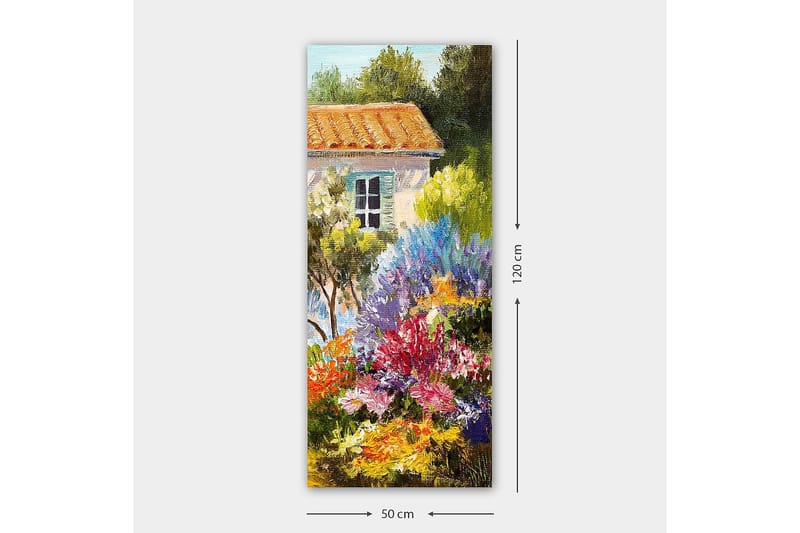 CANVASTAVLA DKY Floral & Botanical Flerfärgad 50x120 cm - Inredning & dekor - Tavlor & konst - Canvastavla