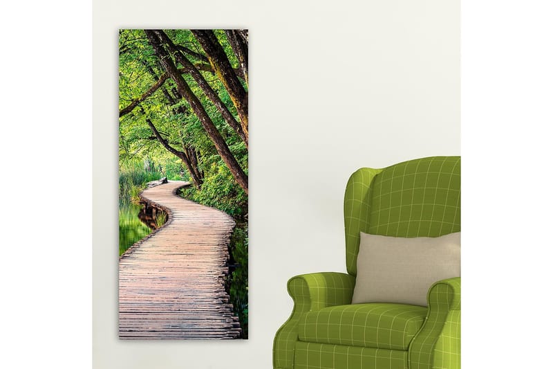 CANVASTAVLA DKY Floral & Botanical Flerfärgad 50x120 cm - Inredning & dekor - Tavlor & konst - Canvastavla