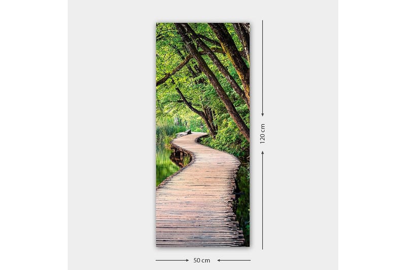 CANVASTAVLA DKY Floral & Botanical Flerfärgad 50x120 cm - Inredning & dekor - Tavlor & konst - Canvastavla