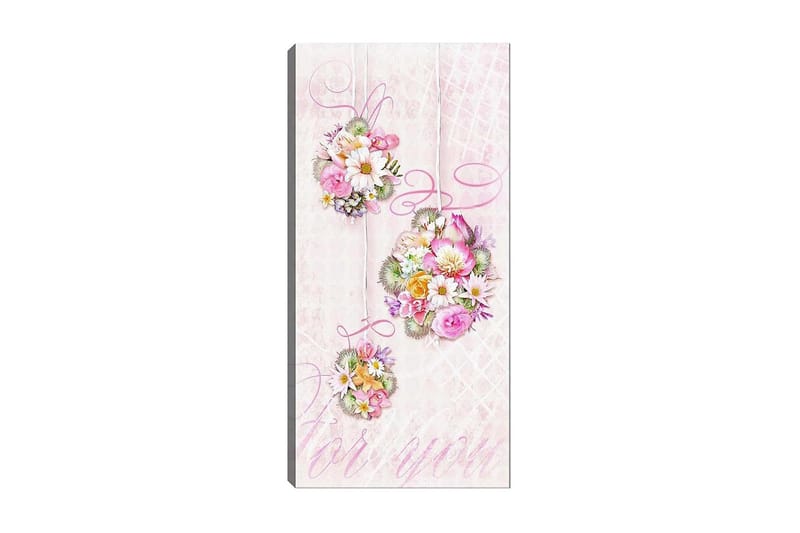 CANVASTAVLA DKY Floral & Botanical Flerfärgad 50x120 cm - Inredning & dekor - Tavlor & konst - Canvastavla
