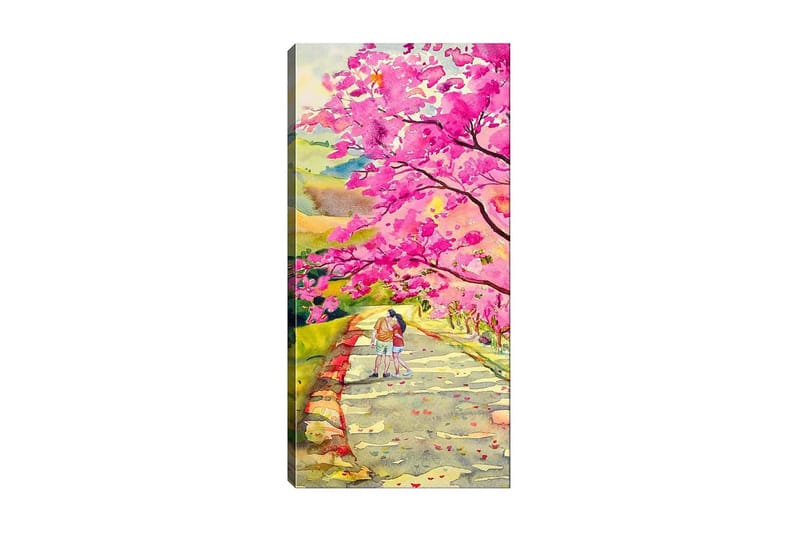 CANVASTAVLA DKY Floral & Botanical Flerfärgad 50x120 cm - Inredning & dekor - Tavlor & konst - Canvastavla