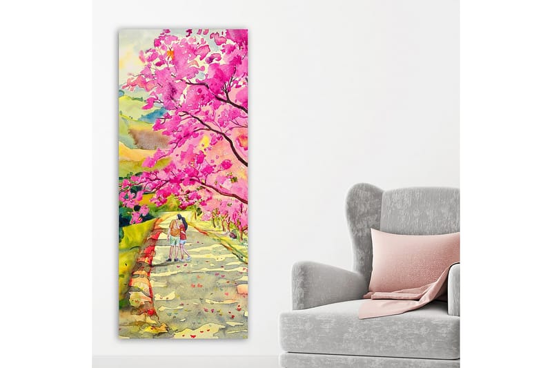 CANVASTAVLA DKY Floral & Botanical Flerfärgad 50x120 cm - Inredning & dekor - Tavlor & konst - Canvastavla