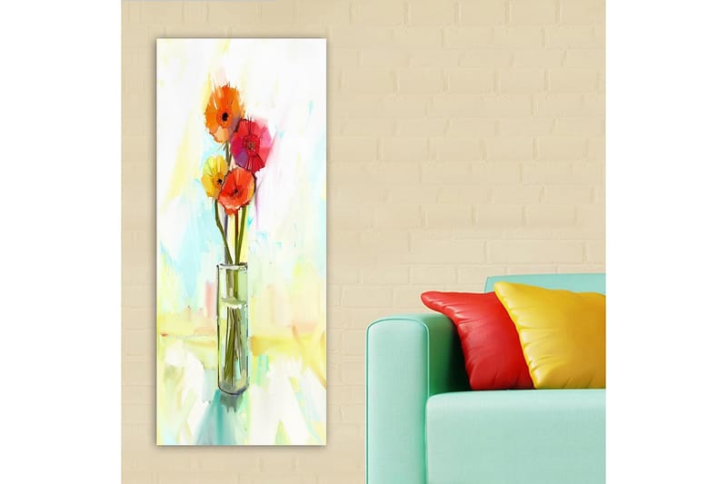 CANVASTAVLA DKY Floral & Botanical Flerfärgad 50x120 cm - Inredning & dekor - Tavlor & konst - Canvastavla