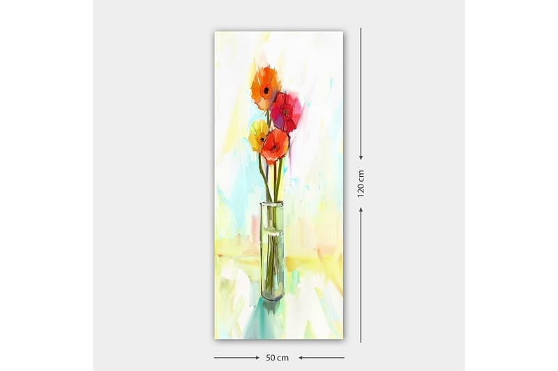 CANVASTAVLA DKY Floral & Botanical Flerfärgad 50x120 cm - Inredning & dekor - Tavlor & konst - Canvastavla
