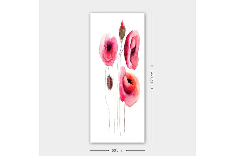 CANVASTAVLA DKY Floral & Botanical Flerfärgad 50x120 cm - Inredning & dekor - Tavlor & konst - Canvastavla