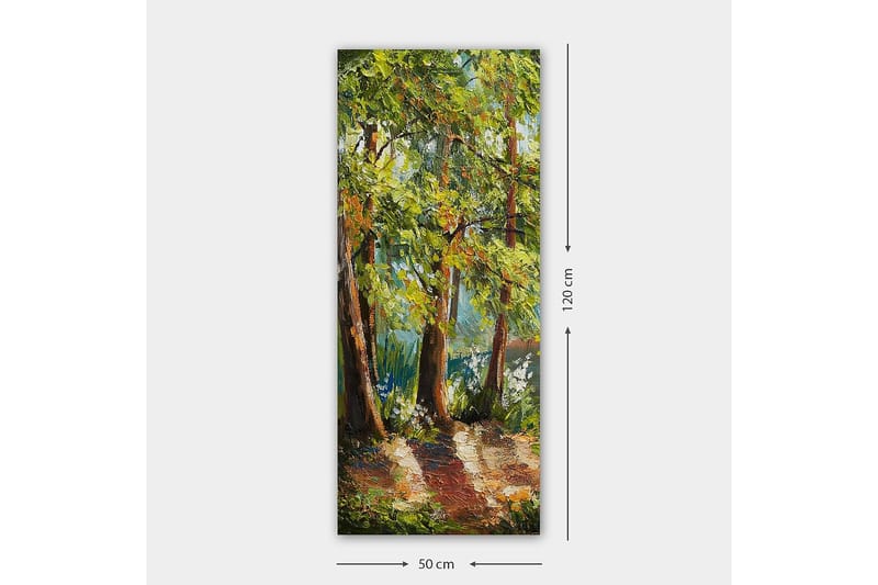 CANVASTAVLA DKY Floral & Botanical Flerfärgad 50x120 cm - Inredning & dekor - Tavlor & konst - Canvastavla