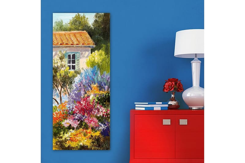 Canvastavla DKY Floral & Botanical Flerfärgad - 50x120 cm - Inredning & dekor - Tavlor & konst - Canvastavla