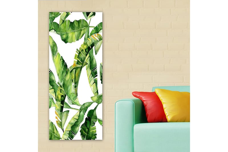 Canvastavla DKY Floral & Botanical Flerfärgad - 50x120 cm - Inredning & dekor - Tavlor & konst - Canvastavla