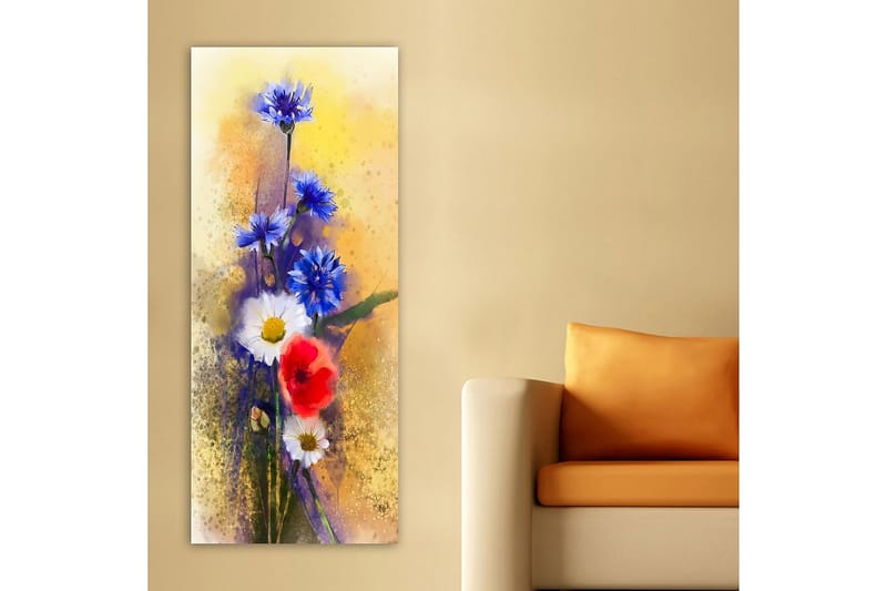 Canvastavla DKY Floral & Botanical Flerfärgad - 50x120 cm - Inredning & dekor - Tavlor & konst - Canvastavla