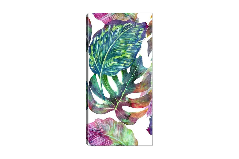 Canvastavla DKY Floral & Botanical Flerfärgad, 50x120 cm