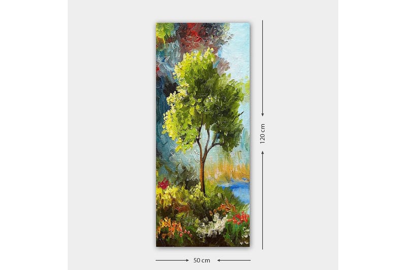 Canvastavla DKY Floral & Botanical Flerfärgad - 50x120 cm - Inredning & dekor - Tavlor & konst - Canvastavla
