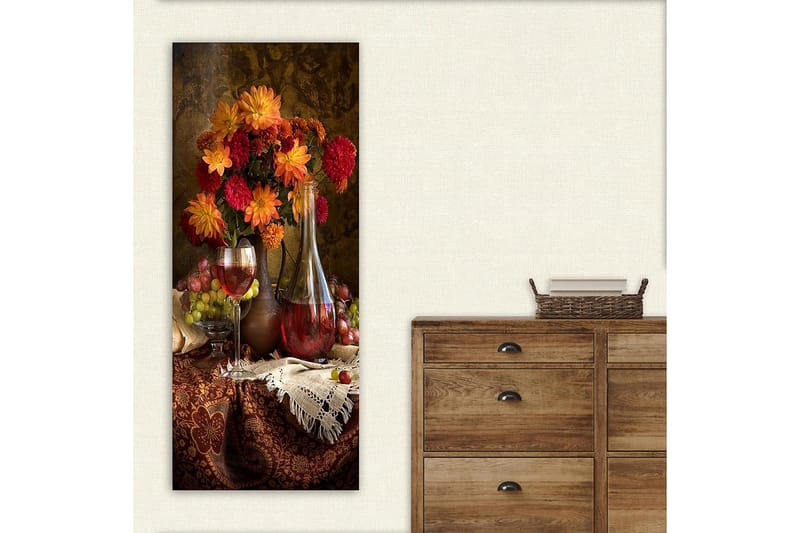 Canvastavla DKY Floral & Botanical Flerfärgad - 50x120 cm - Inredning & dekor - Tavlor & konst - Canvastavla