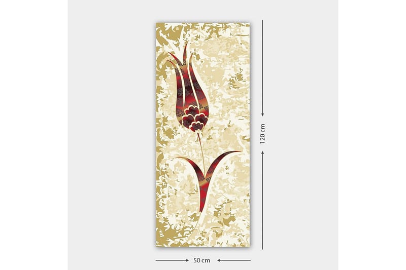 Canvastavla DKY Floral & Botanical Flerfärgad - 50x120 cm - Inredning & dekor - Tavlor & konst - Canvastavla
