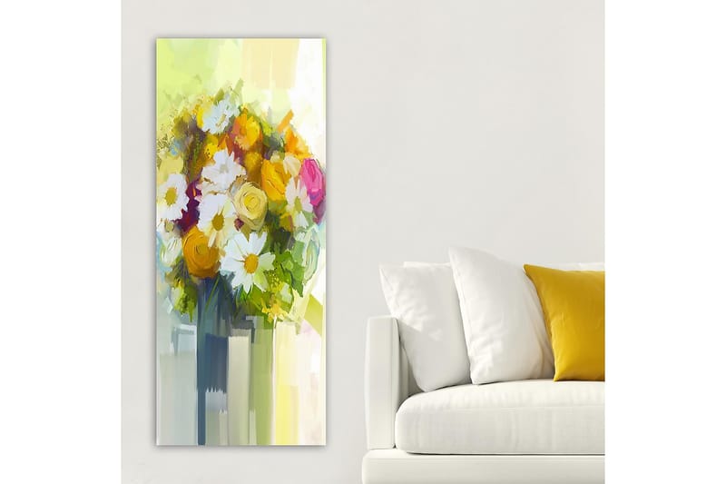 Canvastavla DKY Floral & Botanical Flerfärgad - 50x120 cm - Inredning & dekor - Tavlor & konst - Canvastavla