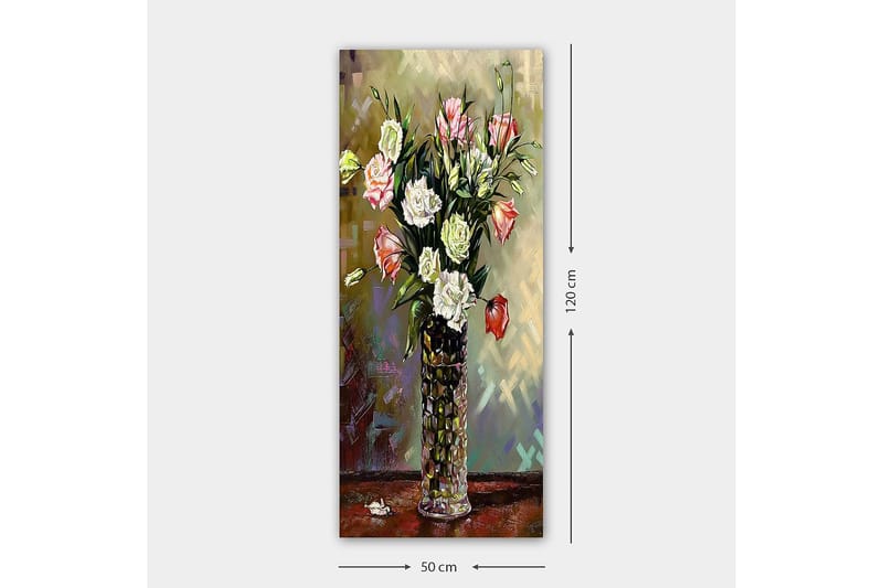 Canvastavla DKY Floral & Botanical Flerfärgad - 50x120 cm - Inredning & dekor - Tavlor & konst - Canvastavla