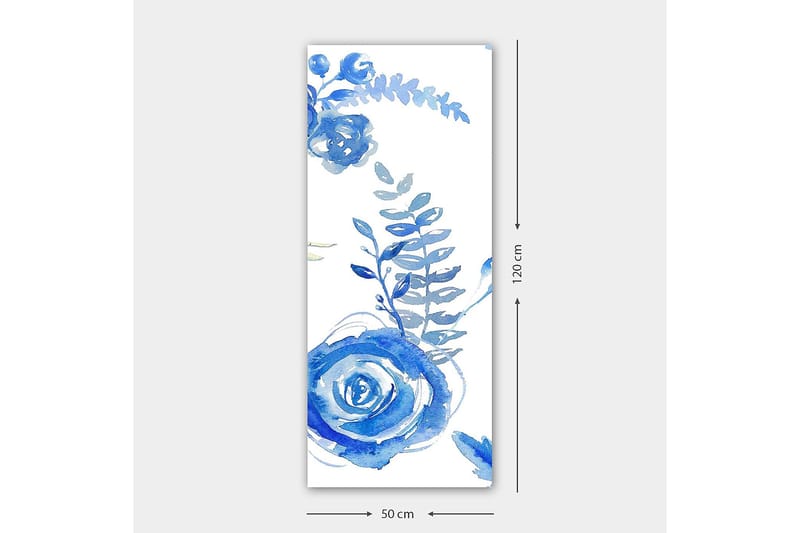 Canvastavla DKY Floral & Botanical Flerfärgad - 50x120 cm - Inredning & dekor - Tavlor & konst - Canvastavla