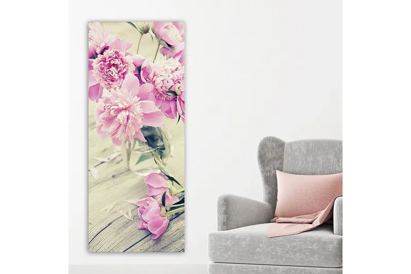 Canvastavla DKY Floral & Botanical Flerfärgad - 50x120 cm - Inredning & dekor - Tavlor & konst - Canvastavla