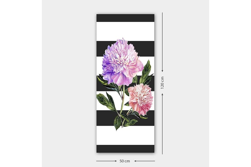 Canvastavla DKY Floral & Botanical Flerfärgad - 50x120 cm - Inredning & dekor - Tavlor & konst - Canvastavla