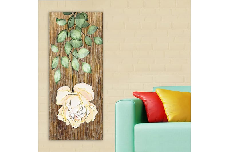 Canvastavla DKY Floral & Botanical Flerfärgad - 50x120 cm - Inredning & dekor - Tavlor & konst - Canvastavla