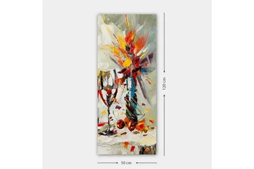 Canvastavla DKY Floral & Botanical Flerfärgad - 50x120 cm - Inredning & dekor - Tavlor & konst - Canvastavla