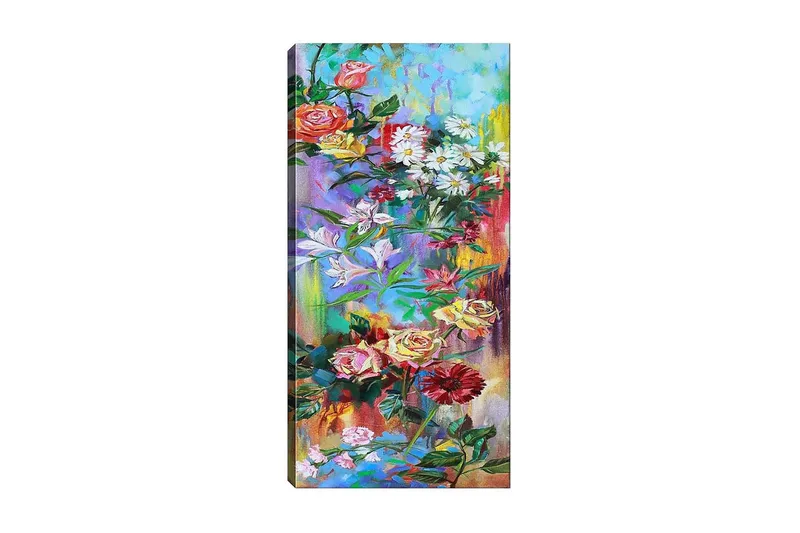 Canvastavla DKY Floral & Botanical Flerfärgad, 50x120 cm