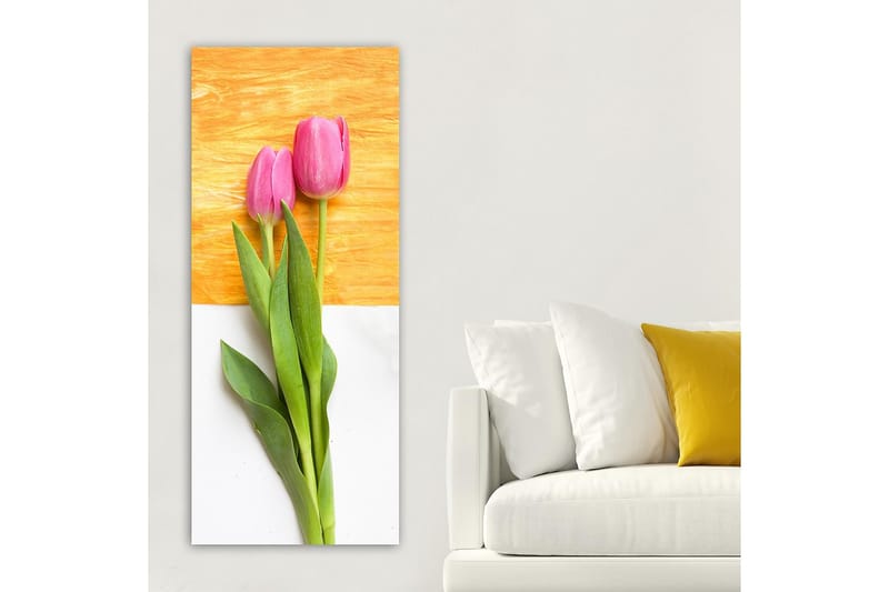 Canvastavla DKY Floral & Botanical Flerfärgad - 50x120 cm - Inredning & dekor - Tavlor & konst - Canvastavla
