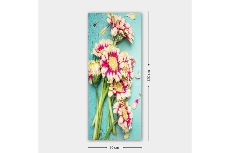 Canvastavla DKY Floral & Botanical Flerfärgad - 50x120 cm - Inredning & dekor - Tavlor & konst - Canvastavla